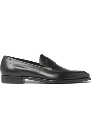 GEORGE CLEVERLEY George Leather Penny Loafers