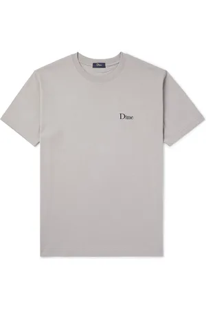 DIME Logo-Embroidered Cotton-Jersey T-Shirt