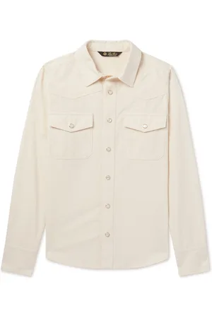 Loro Piana Cotton-Chambray Shirt