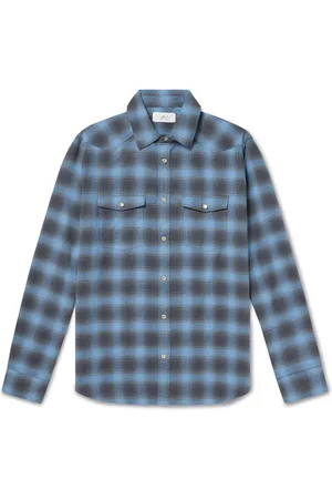 Mr P. Checked Cotton-Flannel Shirt