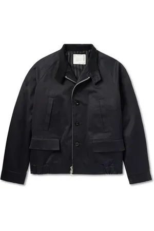 SACAI Cotton-Gabardine Bomber Jacket