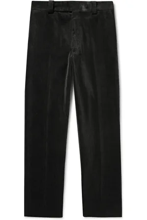 Kaptain Sunshine D Slacks Straight-Leg Suvin Cotton-Corduroy Trousers