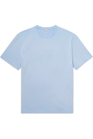 Loewe Logo-Embroidered Cotton-Jersey T-Shirt