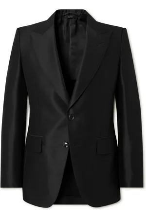 Tom Ford Dyylan Wool and Silk-Blend Twill Suit Jacket