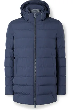 HERNO Laminar Quilted GORE‑TEX INFINIUM™ WINDSTOPPER® Hooded Down Jacket
