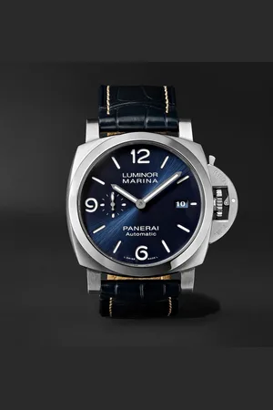 PANERAI Luminor Marina Automatic 44mm Stainless Steel and Alligator Watch, Ref. No. PAM01313