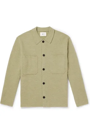 NN.07 Jonas 6398 Merino Wool Overshirt