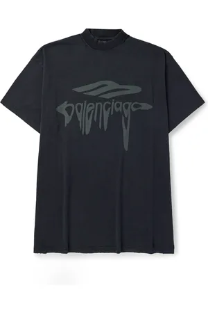 Balenciaga Logo-Print Cotton-Jersey T-Shirt