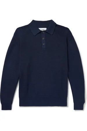 Corridor Ribbed Organic Mercerised Cotton Polo Shirt
