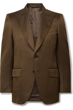 Tom Ford Dyllan Silk-Blend Twill Suit Jacket