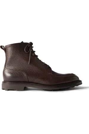 EDWARD GREEN Cranleigh Full-Grain Leather Boots