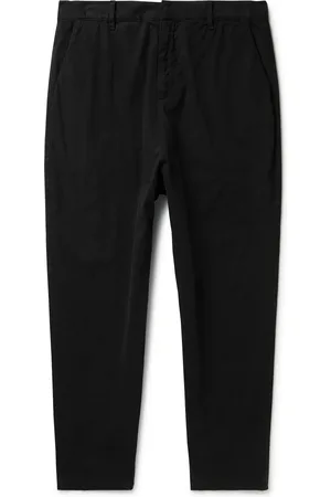 NILI LOTAN Paris Cotton-Blend Twill Trousers