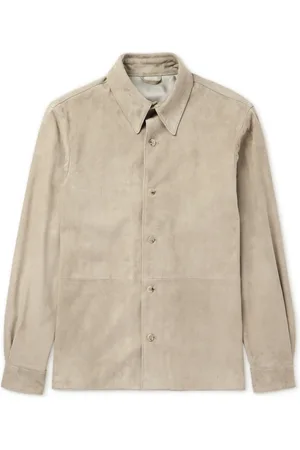 Saman Amel Suede Shirt Jacket