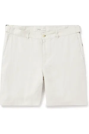 ONIA Straight-Leg Linen Shorts