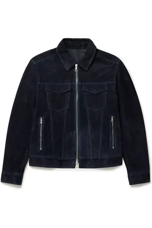 Mr P. Suede Trucker Jacket
