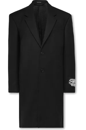 Acne Studios Oversized Logo-Appliquéd Wool-Twill Blazer