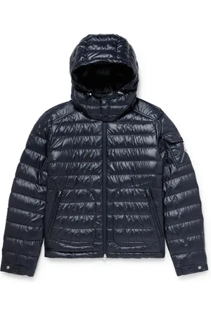 Moncler Lauros Quilted Shell Hooded Down Jacket