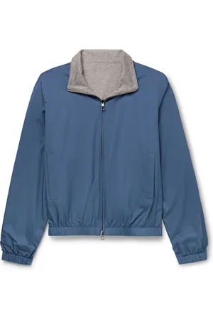 Loro Piana Reversible Windmate® Storm System® Nylon and Cashmere Blouson Jacket