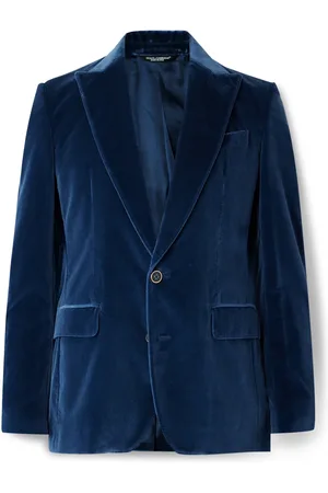 Dolce & Gabbana Sicilia Cotton-Velvet Blazer