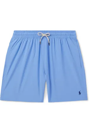 Ralph Lauren Traveler Straight-Leg Mid-Length Recycled Swim Shorts