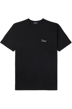 DIME Logo-Embroidered Cotton-Jersey T-Shirt