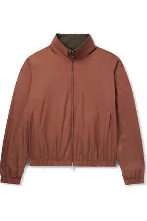 Loro Piana Reversible Windmate® Storm System® Shell and Cashmere Bomber Jacket
