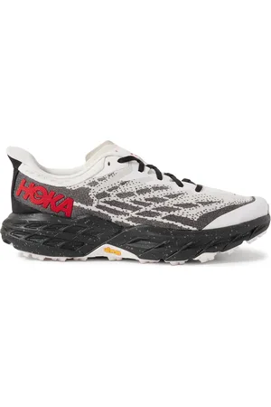 Hoka One One Speedgoat 5 Rubber-Trimmed Mesh Sneakers