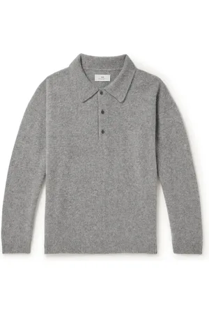 On Gossamer Brushed Cashmere Polo Shirt