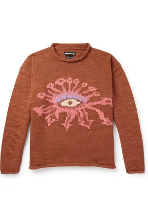 MONITALY Eye Merino Wool Sweater
