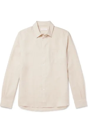 DEREK ROSE Monaco 1 Linen Shirt