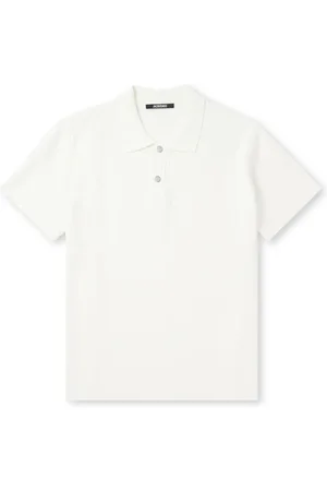 Jacquemus Oversized Logo-Jacquard Piqué Polo Shirt