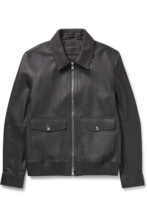 Mr P. Leather Blouson Jacket