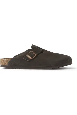 Birkenstock Boston Suede Clogs