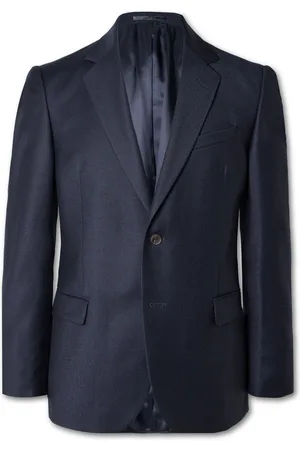Mr P. Regular-Fit Wool-Flannel Suit Jacket