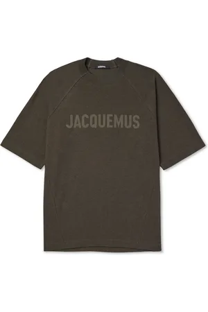 Jacquemus Logo-Print Cotton-Jersey T-Shirt