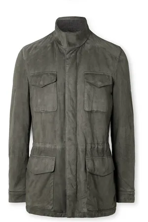 Thom Sweeney Suede Field Jacket