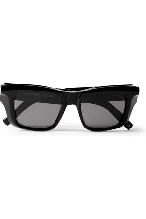 Dior DiorXplorer S2I Rectangle-Frame Acetate Sunglasses