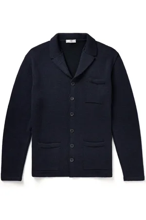 Inis Me in Pub Jacket Alpaca, Merino Wool, Cashmere and Silk-Blend Cardigan