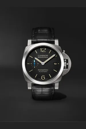 PANERAI Luminor Marina Quaranta Automatic 40mm Stainless Steel and Alligator Watch, Ref. No. PAM01272
