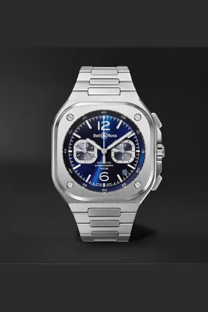 Bell & Ross BR 05 Automatic Chronograph 42mm Stainless Steel Watch, Ref. No. BR05C-BU-ST/SST