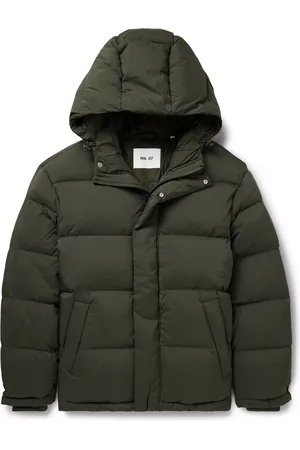 NN.07 Matthew 8245 Quilted Padded Recycled-Shell Hooded Down Jacket