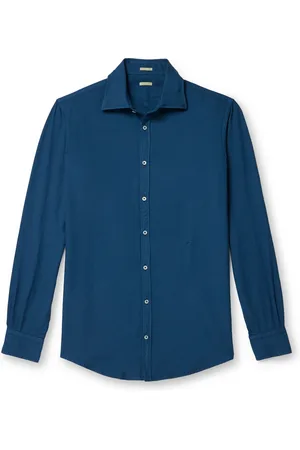 MASSIMO ALBA Genova Cotton-Jersey Shirt