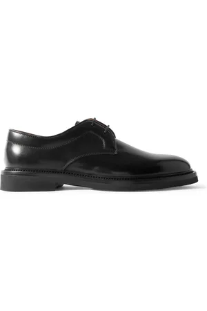 Dunhill Apsley Glossed-Leather Derby Shoes