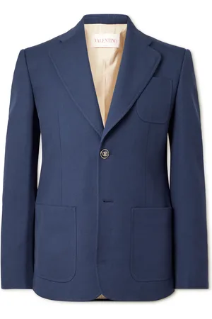 VALENTINO GARAVANI Slim-Fit Wool-Gabardine Blazer