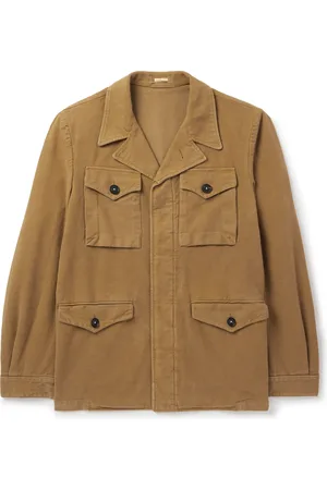 MASSIMO ALBA Cotton-Moleskin Overshirt