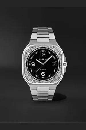 Bell & Ross BR 05 Automatic 40mm Stainless Steel and Diamond Watch, Ref. No. BR05A-BL-STFLD/SST