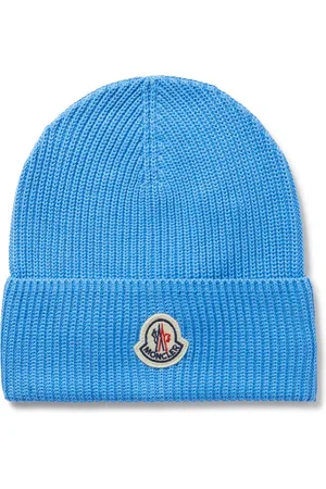 Moncler Logo-Appliquéd Ribbed Cotton Beanie