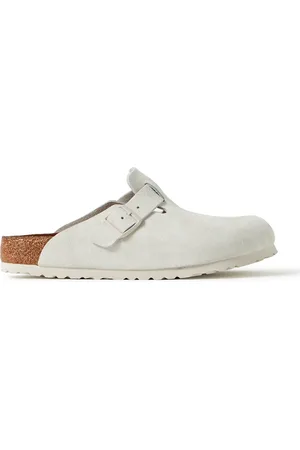 Birkenstock Boston Suede Clogs