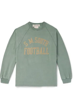 REMI RELIEF Football Printed Cotton-Jersey T-Shirt