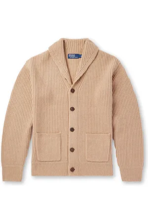 Ralph Lauren Shawl-Collar Wool and Cashmere-Blend Cardigan